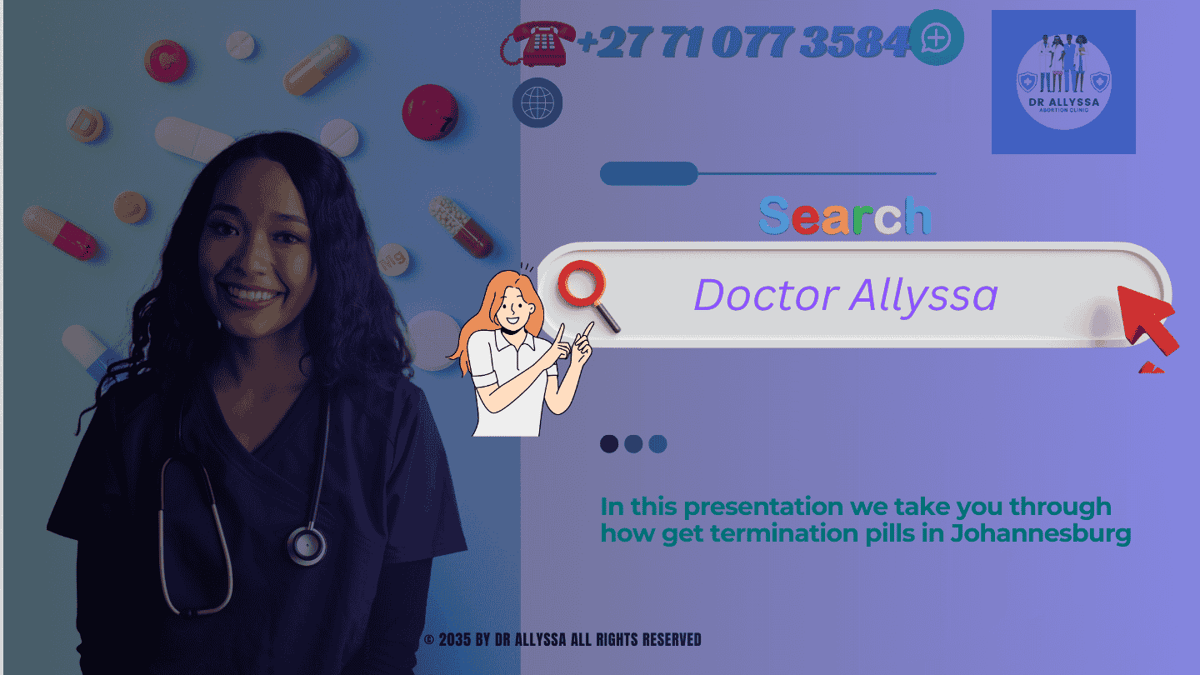 DR Allyssa Termination pills poster